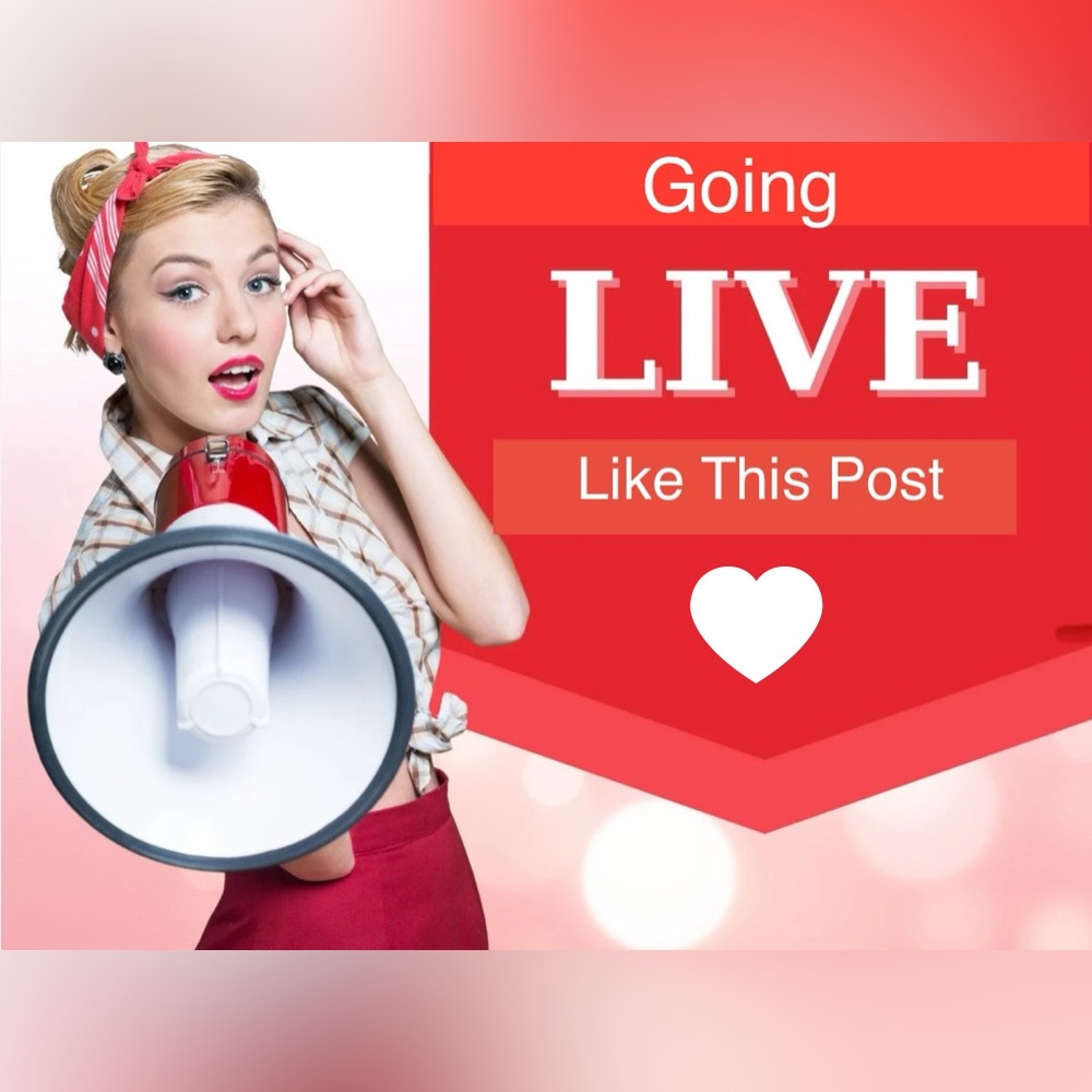 Like this post to get notified about my live/silent shows 🥳🎉